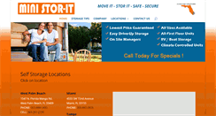 Desktop Screenshot of mini-stor-it.com